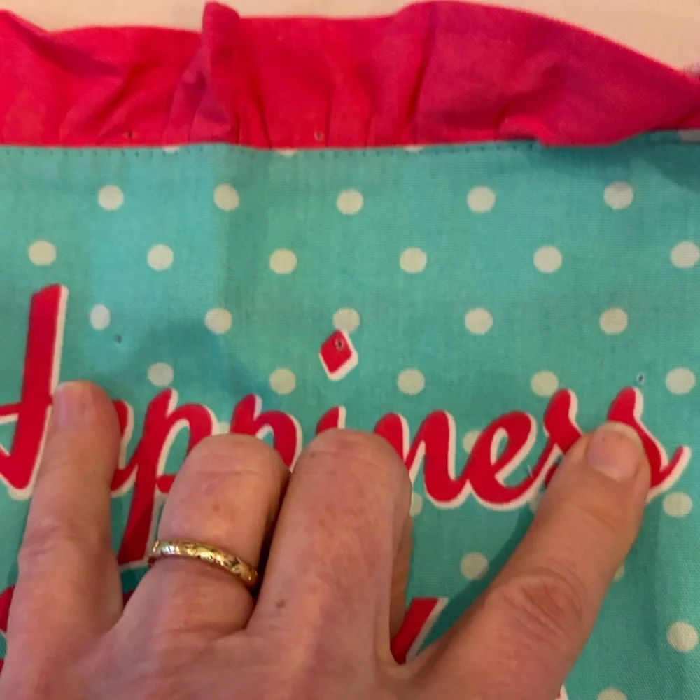 Pantry Turquoise Cupcake Apron – 